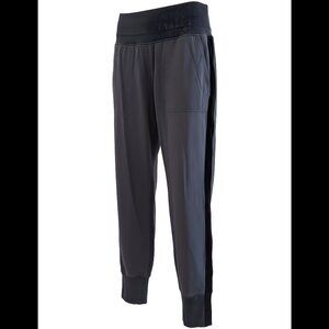 Athleta Venice Velvet Stripe Jogger Size Medium